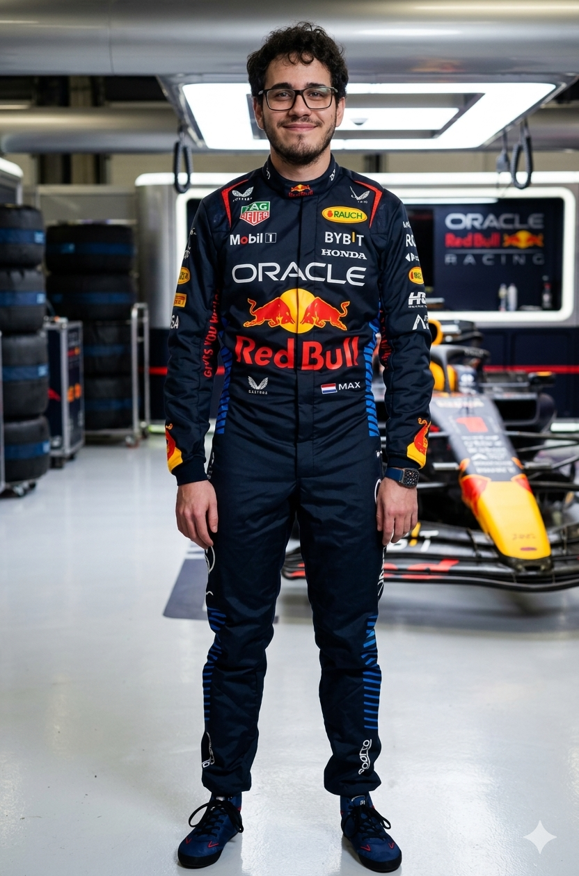 Piloto Nelson Moreira - Red Bull Racing